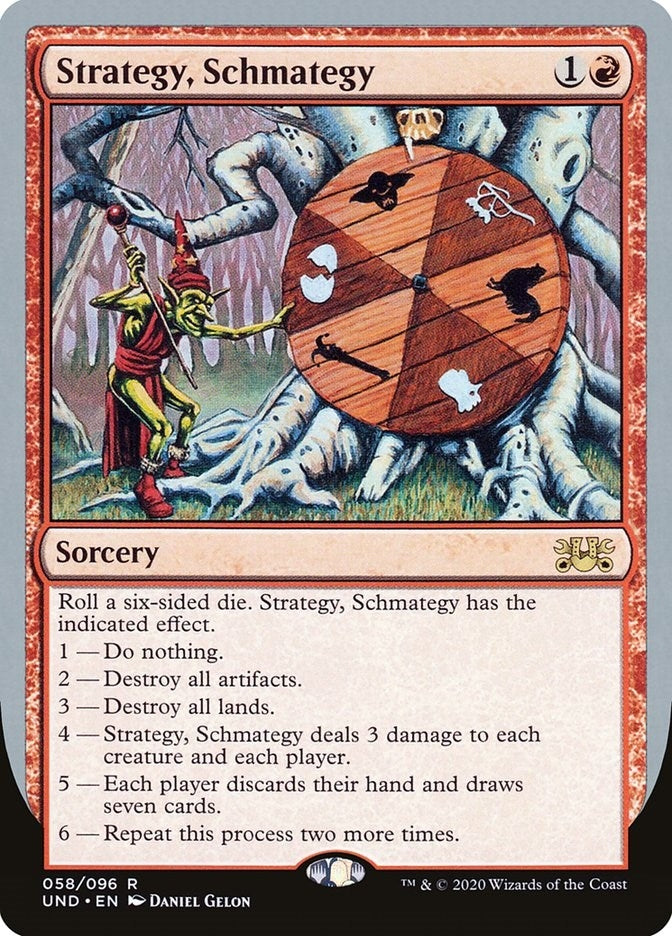 Image for Strategy, Schmategy (Unsanctioned) (58) - Magic: The Gathering