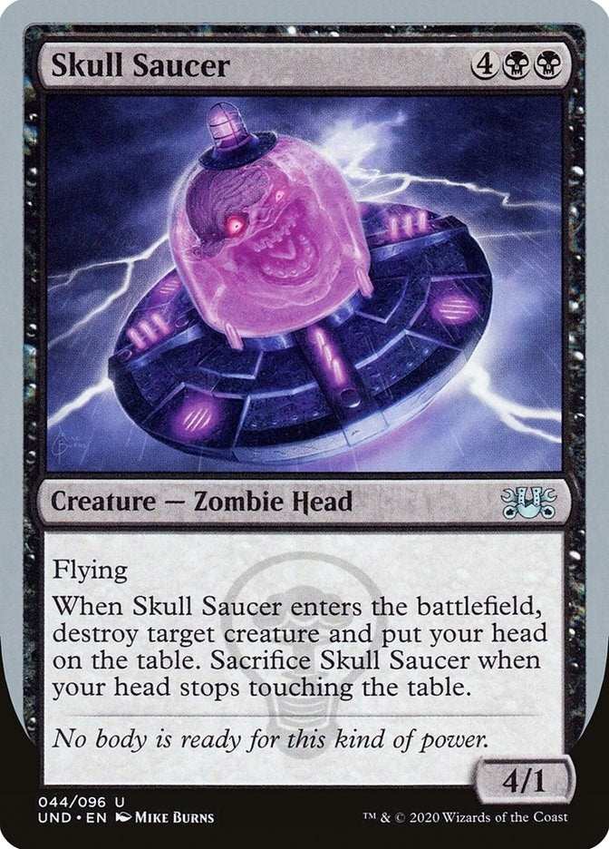 Image for Skull Saucer (Unsanctioned) (44) - Magic: The Gathering
