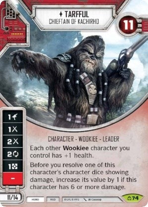Image for Tarfful - Chieftain of Kachirho (Covert Missions) (74) - Star Wars: Destiny