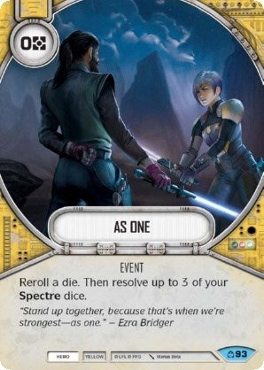 Image for As One (Covert Missions) (93) - Star Wars: Destiny