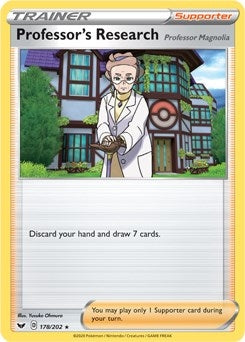Image for Professor's Research (Deck Exclusives) (178/202) - Pokemon