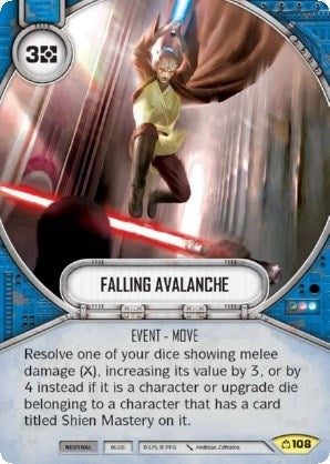 Image for Falling Avalanche (Covert Missions) (108) - Star Wars: Destiny
