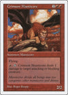 Image for Crimson Manticore (Fifth Edition) - Magic: The Gathering