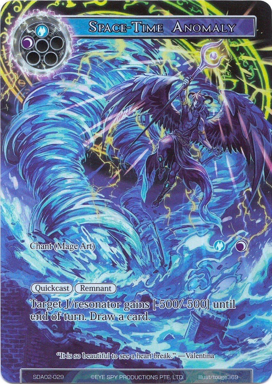 Image for Space-Time Anomaly (Full Art) (Alice Origin II Starter Deck) (SDAO2-029) - Force of Will