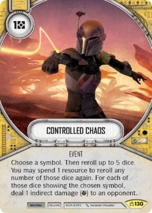 Image for Controlled Chaos (Covert Missions) (130) - Star Wars: Destiny