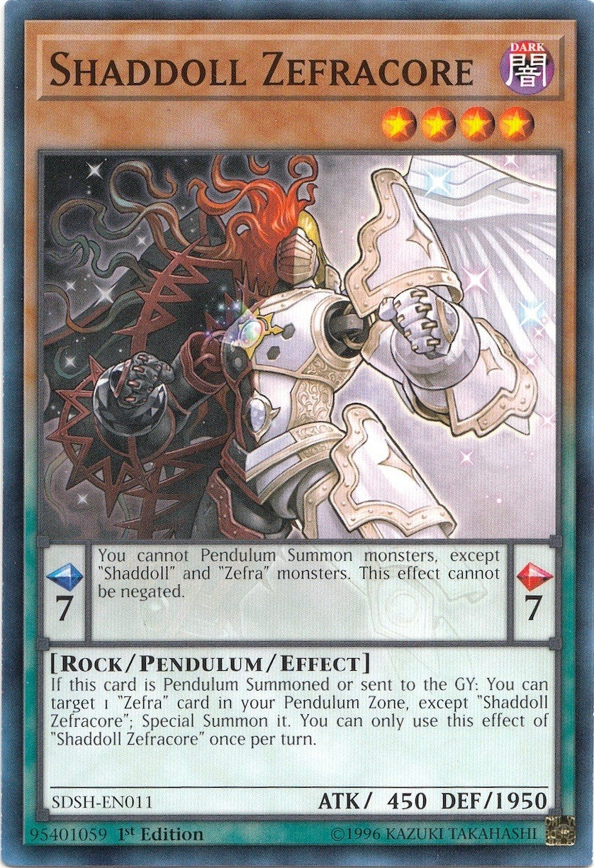 Image for Shaddoll Zefracore (Structure Deck: Shaddoll Showdown) (SDSH-EN011) - YuGiOh