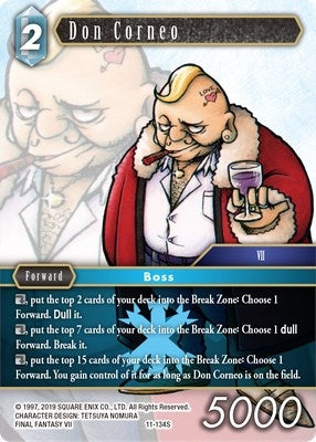 Image for Don Corneo (Opus XI) (11-134S) - Final Fantasy TCG