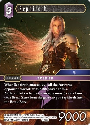 Image for Sephiroth - 11-138S (Opus XI) (11-138S) - Final Fantasy TCG