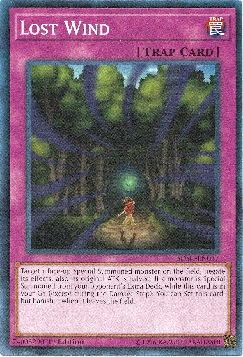 Image for Lost Wind (Structure Deck: Shaddoll Showdown) (SDSH-EN037) - YuGiOh