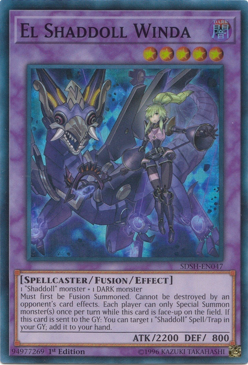 Image for El Shaddoll Winda (Structure Deck: Shaddoll Showdown) (SDSH-EN047) - YuGiOh