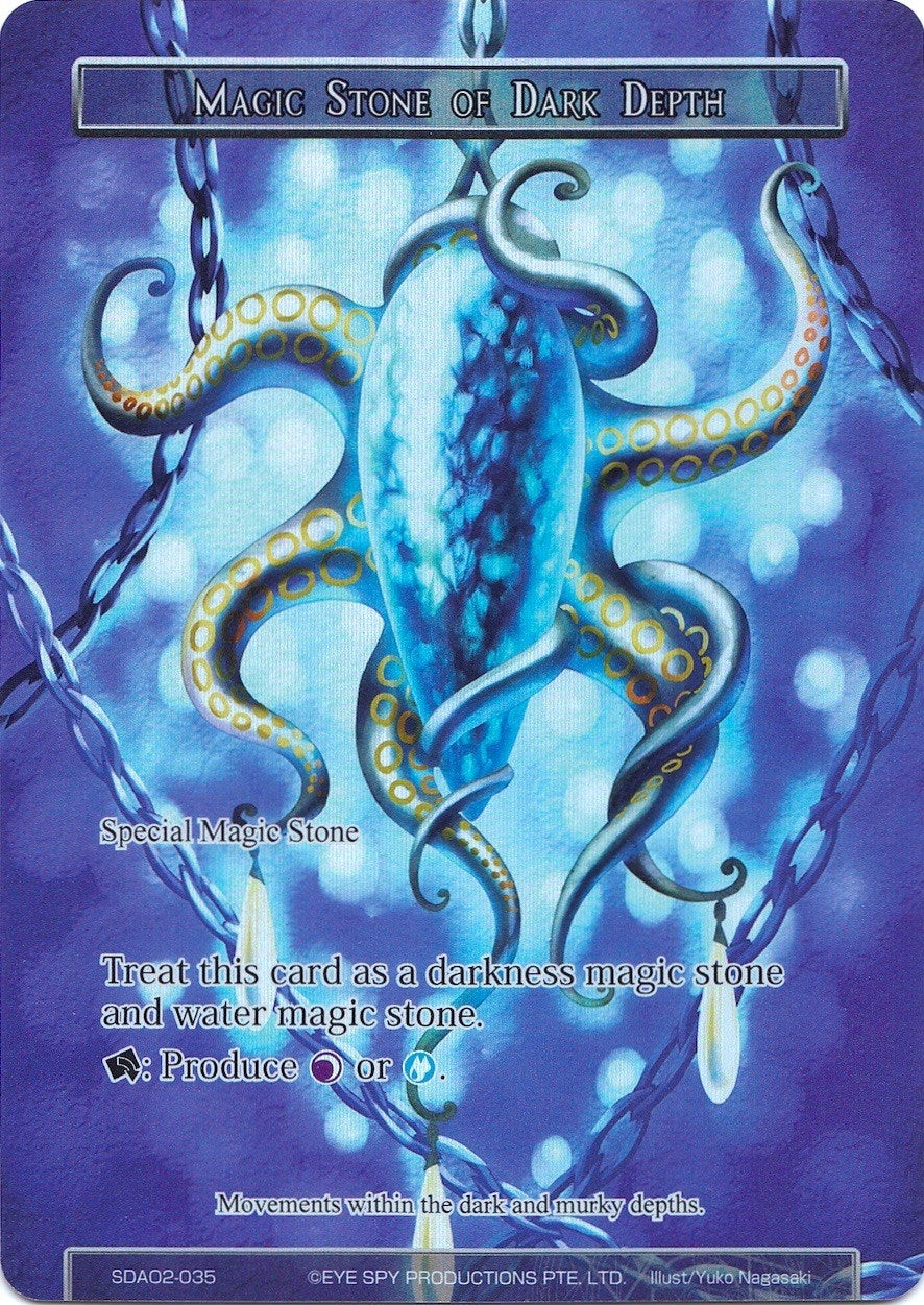 Image for Magic Stone of Dark Depth (Full Art) (Alice Origin II Starter Deck) (SDAO2-035) - Force of Will
