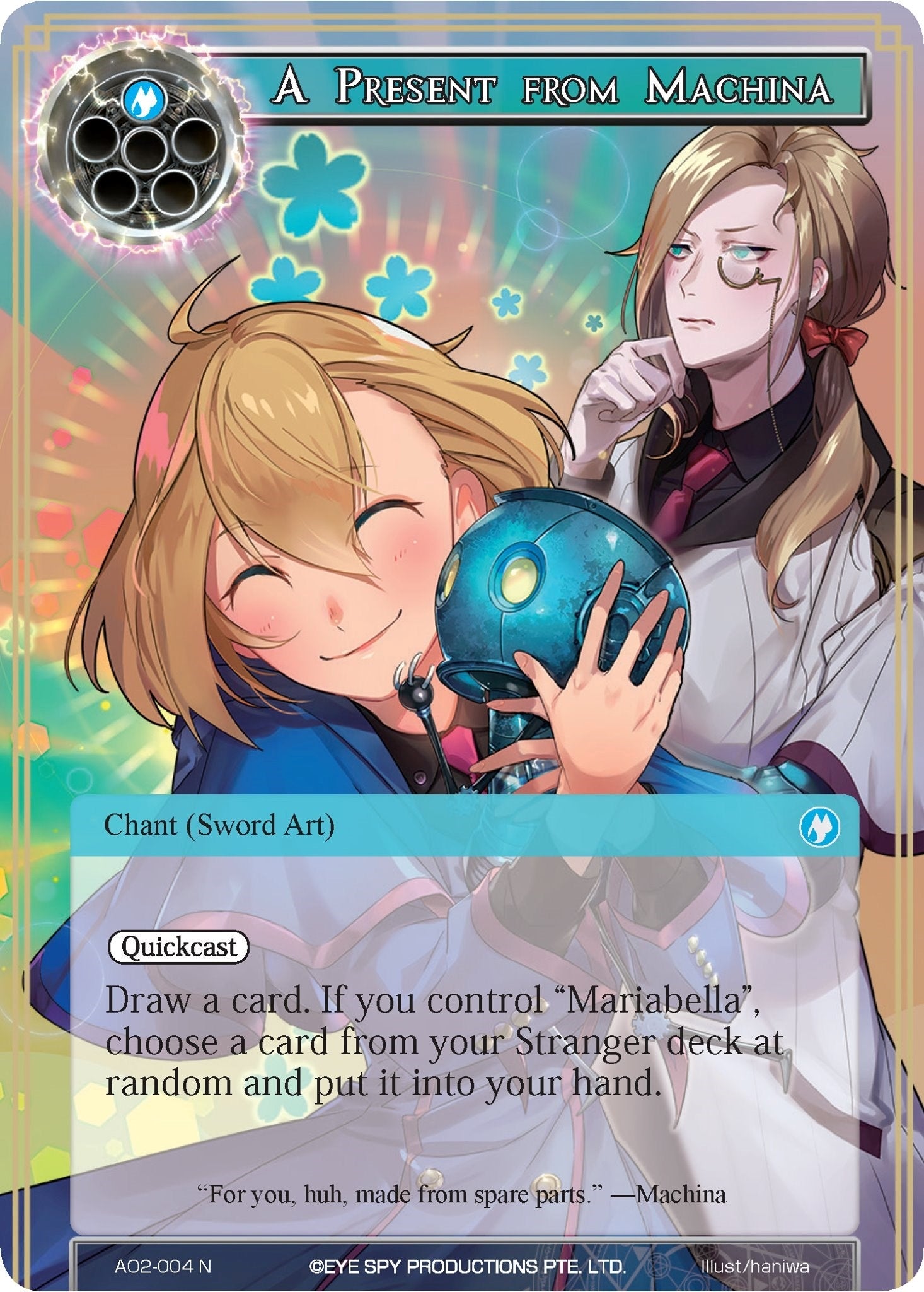 Image for A Present from Machina (Alice Origin II) (AO2-004) - Force of Will