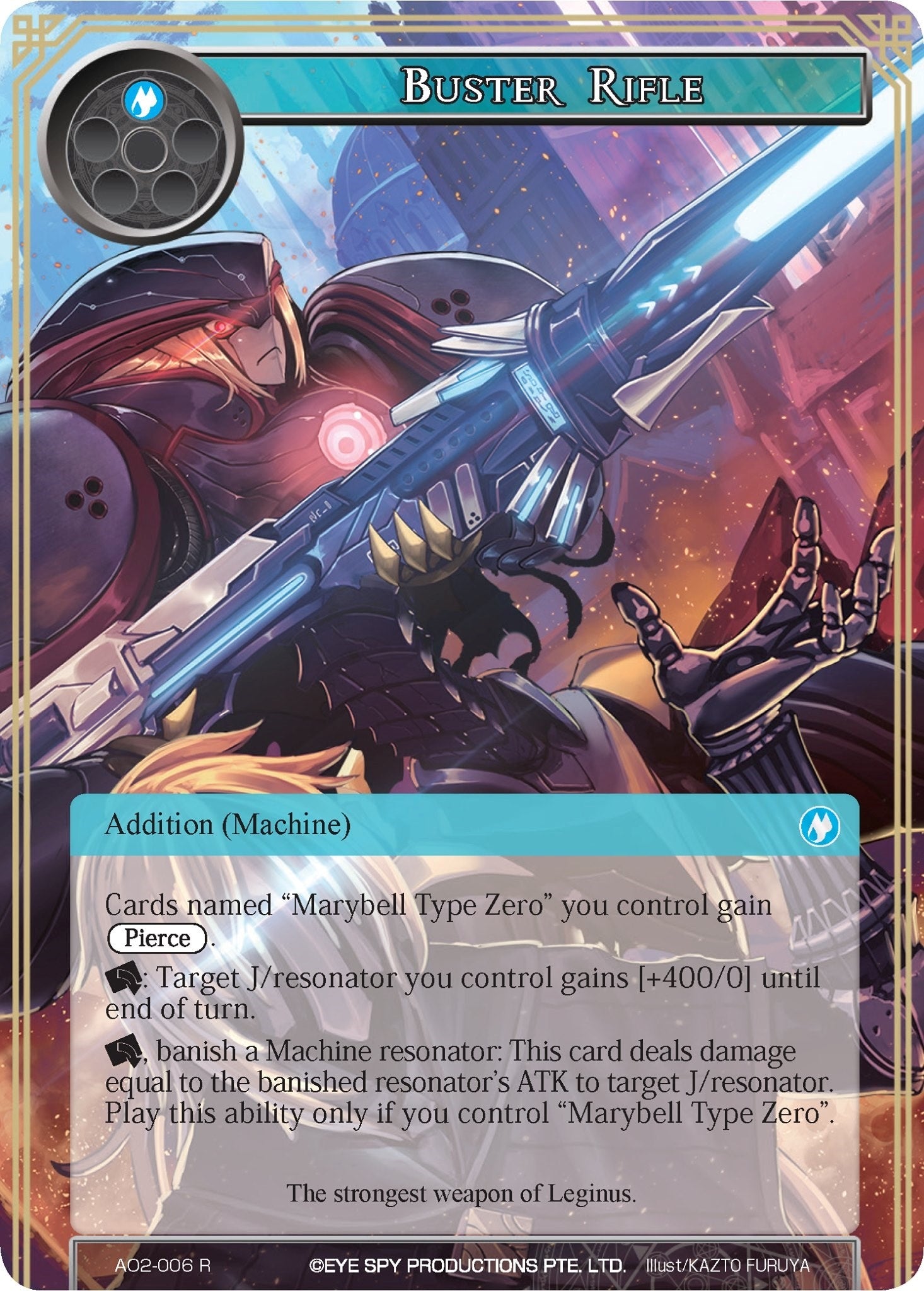 Image for Buster Rifle (Alice Origin II) (AO2-006) - Force of Will