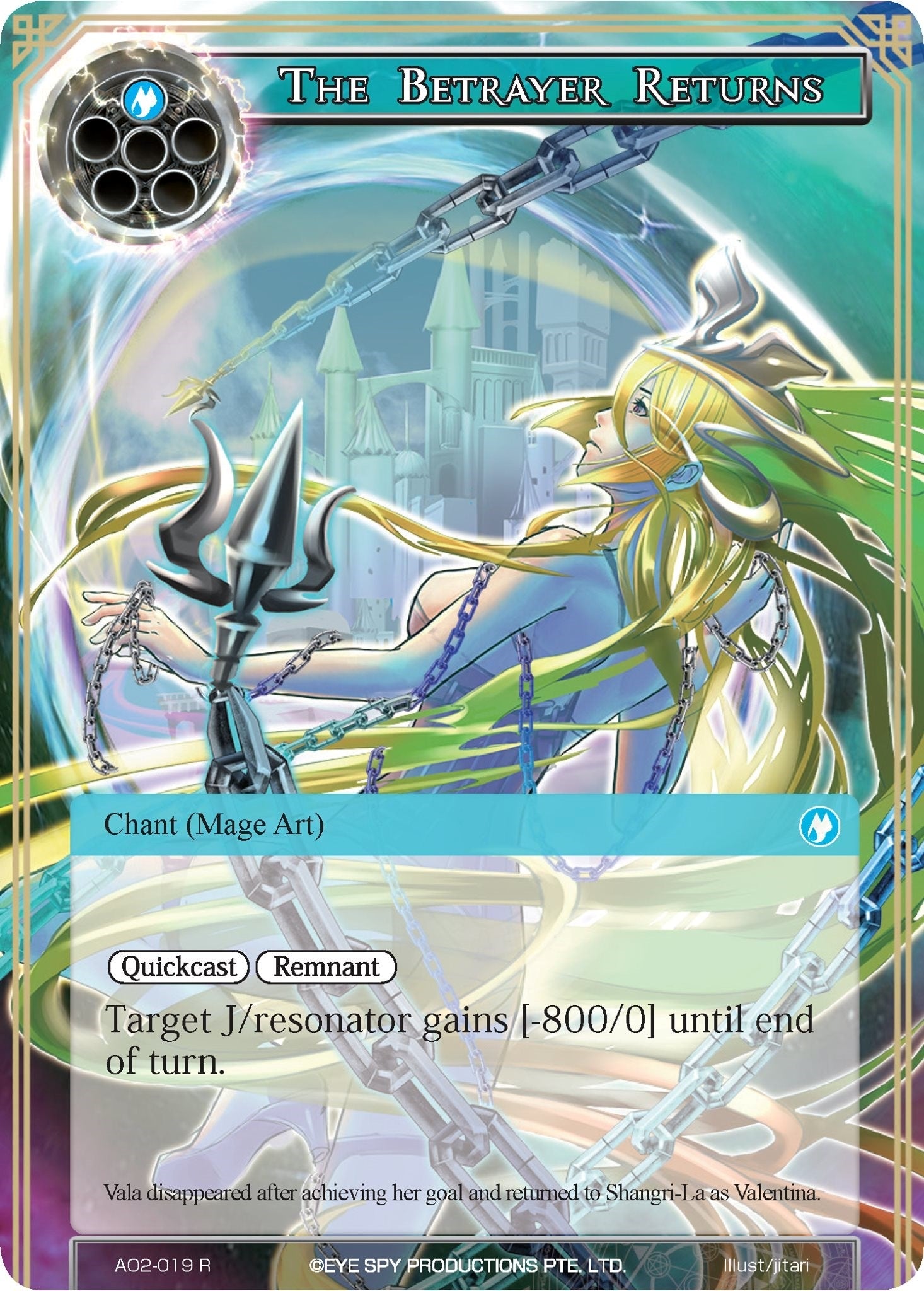 Image for The Betrayer Returns (Alice Origin II) (AO2-019) - Force of Will