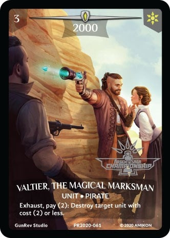 Image for Valtier the Magical Marksman (Full Art) (Argent Saga Championship - Stamped) (Argent Saga Promos) (PR2020-061) - Argent Saga TCG