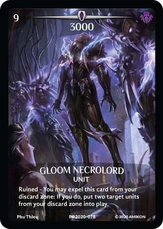 Image for Gloom Necrolord (Full Art) (Argent Saga Promos) (PR2020-078) - Argent Saga TCG