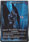 Image for Ergon, the Tragic Gargoyle (Regular Art Silver Metal Prize Card) (Argent Saga Promos) (9/25 3GEN) - Argent Saga TCG