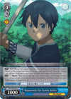 Image for Repayment for Lunch, Kirito (Sword Art Online -Alicization-) (SAO/S65-E073 R) - Weiss Schwarz