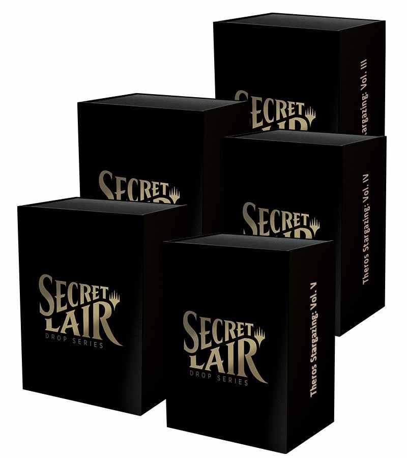 Image for Secret Lair Drop: Theros Stargazing Bundle: Vol. I-V - Traditional Foil Edition - Magic: The Gathering