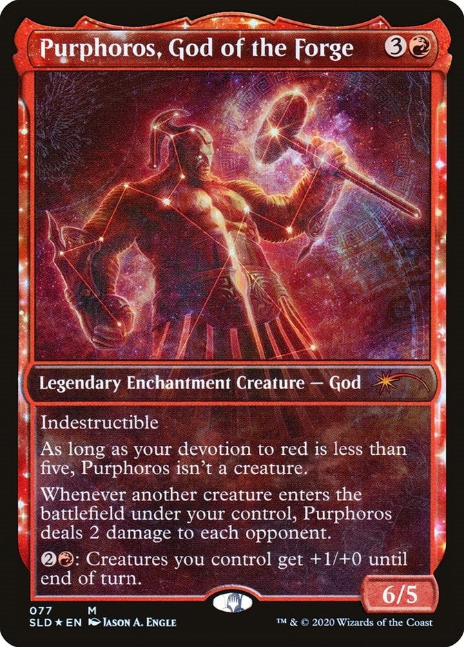 Image for Purphoros, God of the Forge (Secret Lair Drop Series) (77) - Magic: The Gathering