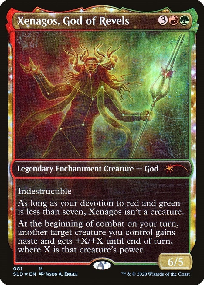 Image for Xenagos, God of Revels (Secret Lair Drop Series) (81) - Magic: The Gathering