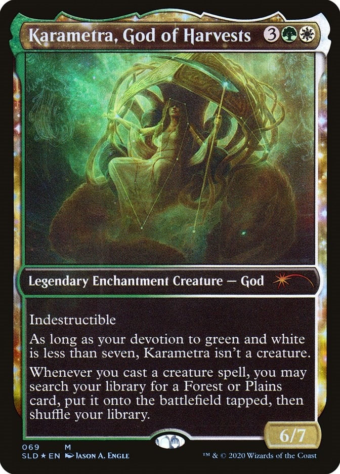 Image for Karametra, God of Harvests (Secret Lair Drop Series) (69) - Magic: The Gathering