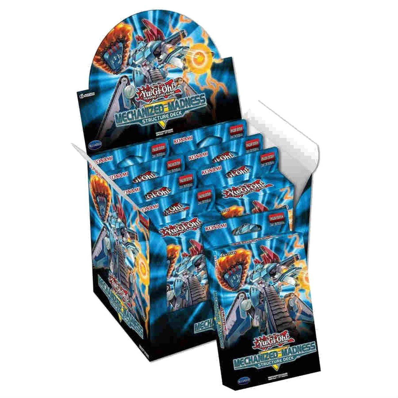 Image for Mechanized Madness Structure Deck Display [1st Edition] - YuGiOh