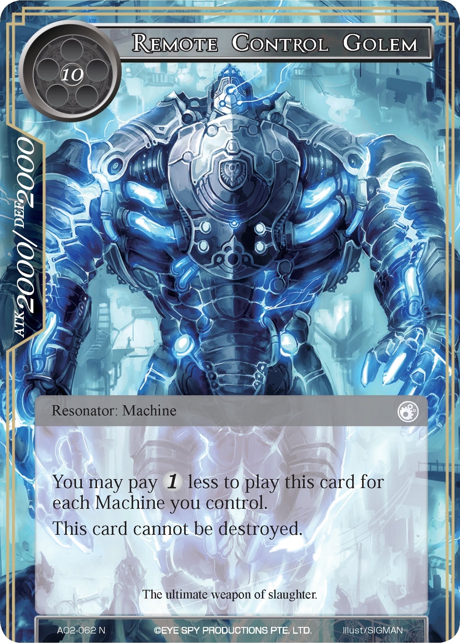 Image for Remote Control Golem (Alice Origin II) (AO2-062) - Force of Will
