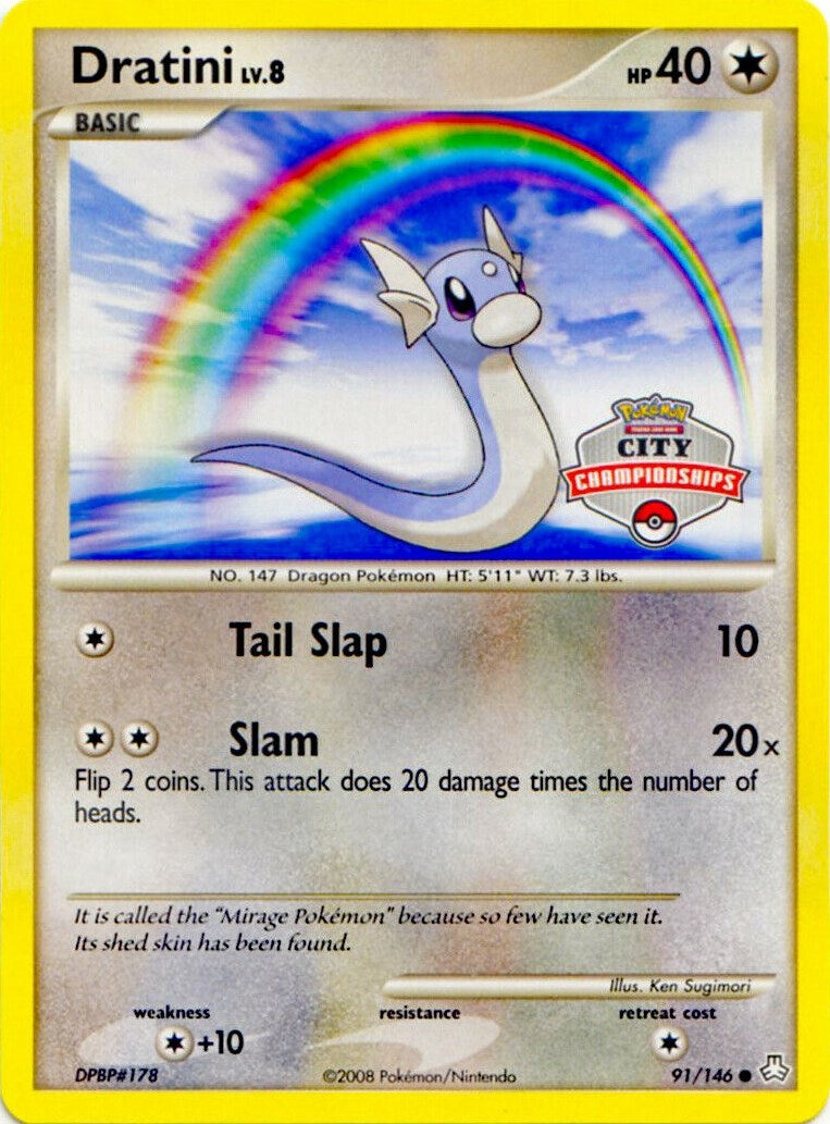 Image for Dratini - 91/146 (City Championships) (League & Championship Cards) (091/146) - Pokemon