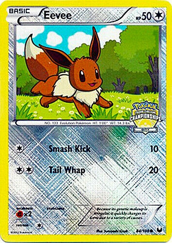 Image for Eevee - 84/108 (City Championships) (League & Championship Cards) (084/108) - Pokemon