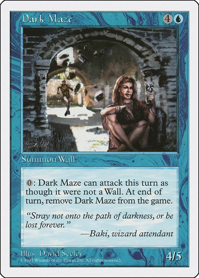 Image for Dark Maze (Fifth Edition) - Magic: The Gathering