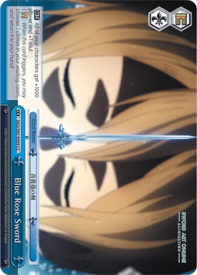 Image for Blue Rose Sword (Sword Art Online -Alicization-) (SAO/S65-E099 CC) - Weiss Schwarz