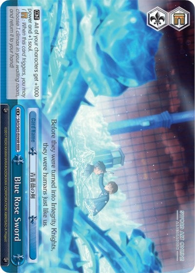 Image for Blue Rose Sword (RRR) (Sword Art Online -Alicization-) (SAO/S65-E099R RRR) - Weiss Schwarz