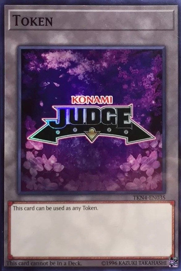Image for Official Judge Token: TKN4-EN035 (Judge Promotional Cards) (TKN4-EN035) - YuGiOh