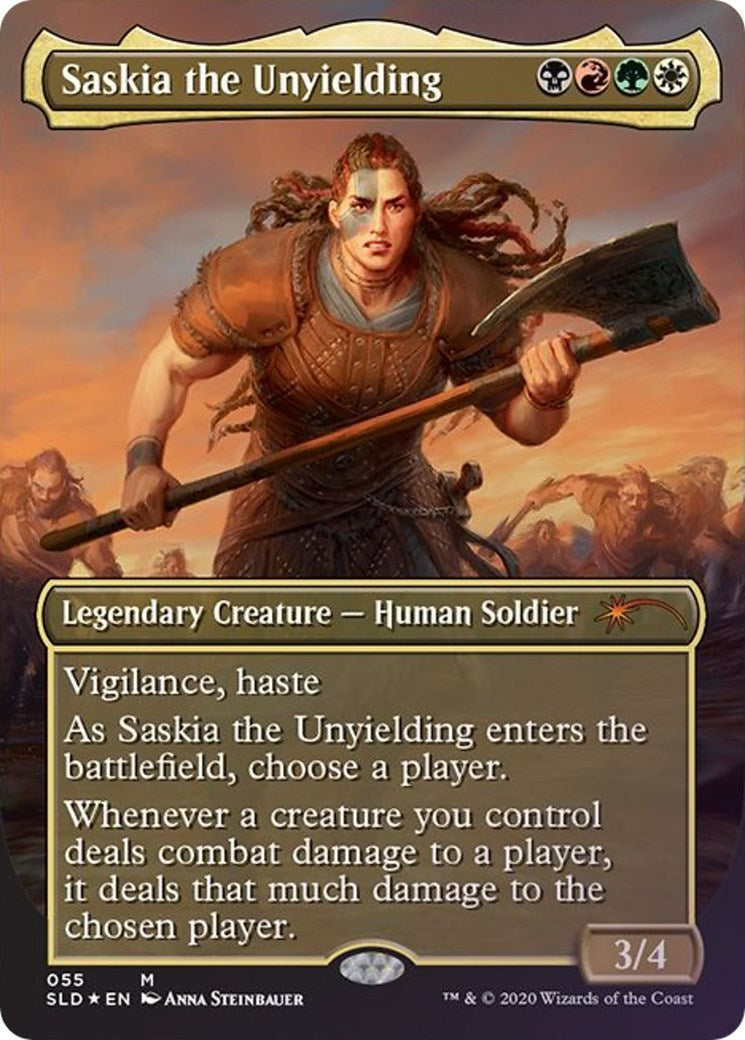 Image for Saskia the Unyielding (Secret Lair Drop Series) (55) - Magic: The Gathering