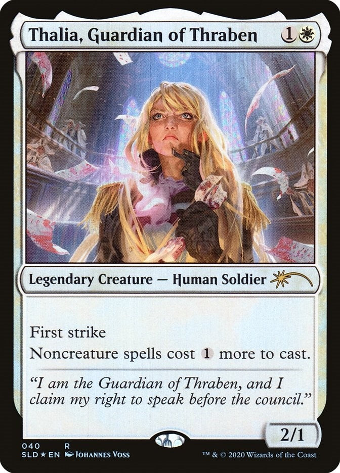 Image for Thalia, Guardian of Thraben (040) (Secret Lair Drop Series) (40) - Magic: The Gathering