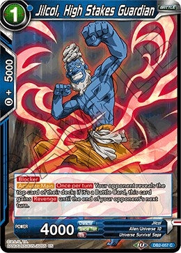 Image for Jilcol, High Stakes Guardian (Draft Box 05 - Divine Multiverse) (DB2-057) - Dragon Ball Super: Masters