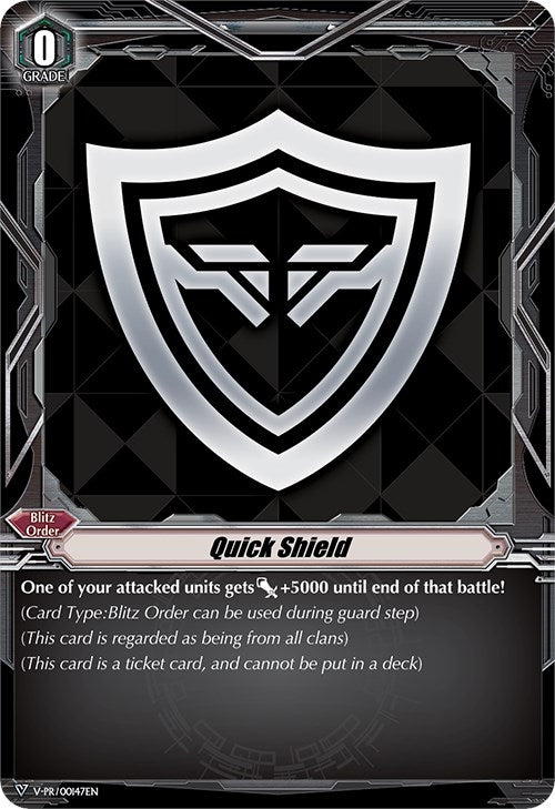 Image for Quick Shield (V Promo Cards) (V-PR/0147EN) - Cardfight Vanguard