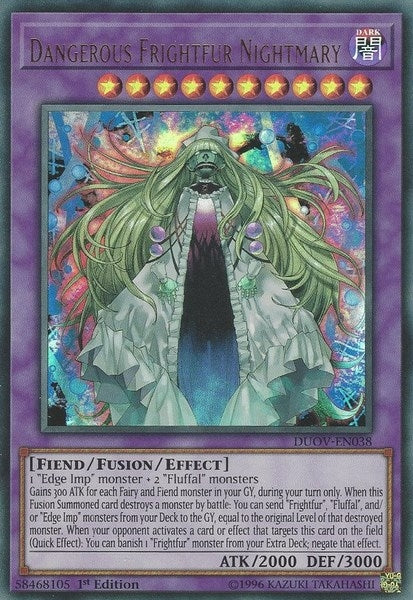 Image for Dangerous Frightfur Nightmary (Duel Overload) (DUOV-EN038) - YuGiOh