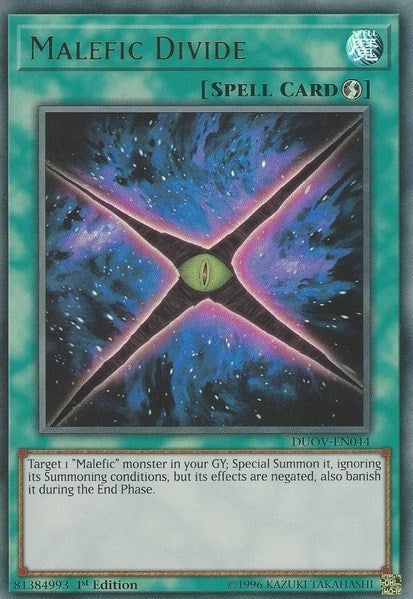 Image for Malefic Divide (Duel Overload) (DUOV-EN044) - YuGiOh