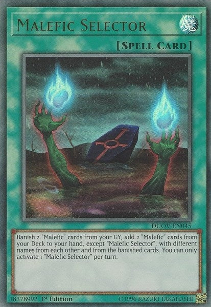 Image for Malefic Selector (Duel Overload) (DUOV-EN045) - YuGiOh