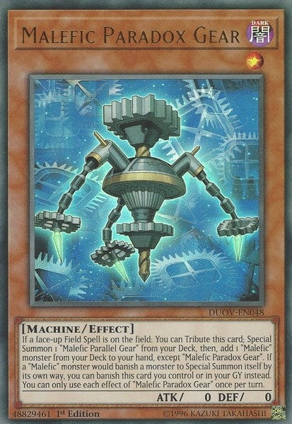 Image for Malefic Paradox Gear (Duel Overload) (DUOV-EN048) - YuGiOh
