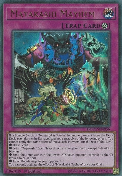 Image for Mayakashi Mayhem (Duel Overload) (DUOV-EN056) - YuGiOh