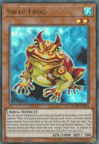 Image for Swap Frog (Duel Overload) (DUOV-EN063) - YuGiOh