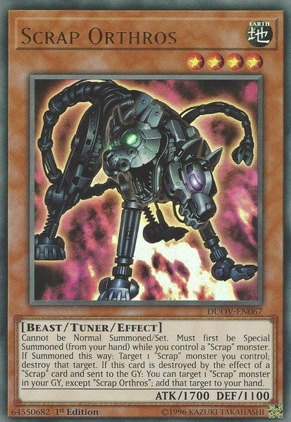 Image for Scrap Orthros (Duel Overload) (DUOV-EN067) - YuGiOh