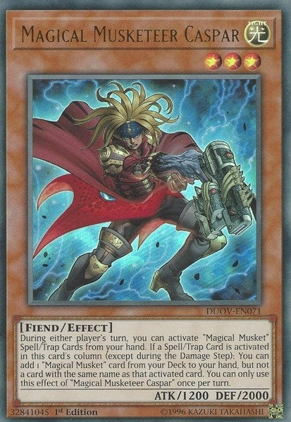 Image for Magical Musketeer Caspar (Duel Overload) (DUOV-EN071) - YuGiOh