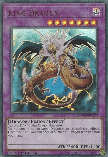 Image for King Dragun (Duel Overload) (DUOV-EN077) - YuGiOh