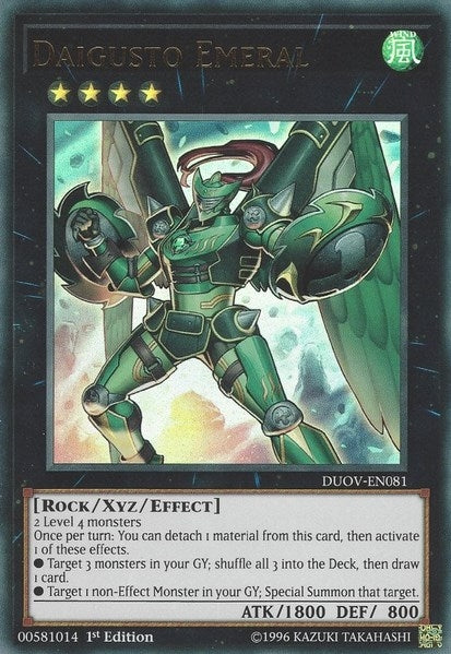 Image for Daigusto Emeral (Duel Overload) (DUOV-EN081) - YuGiOh