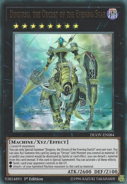 Image for Dingirsu, the Orcust of the Evening Star (Duel Overload) (DUOV-EN084) - YuGiOh