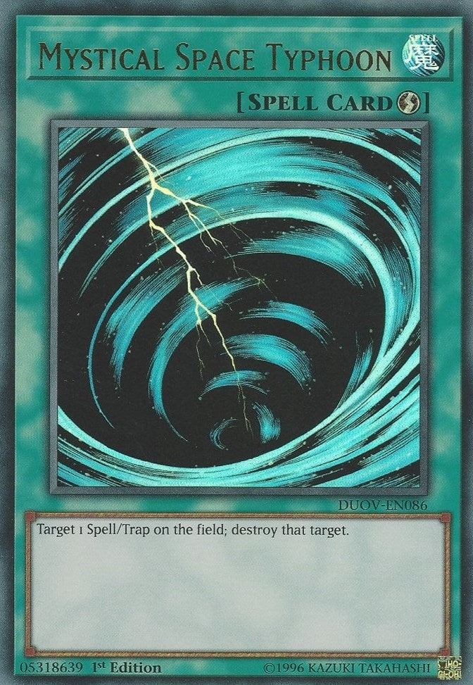 Image for Mystical Space Typhoon (Duel Overload) (DUOV-EN086) - YuGiOh